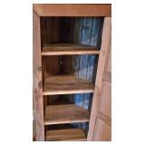 Rustic Corner Cabinet