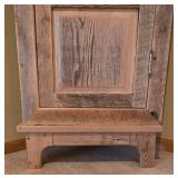 Rustic Corner Cabinet