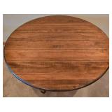 Large Casual Round Coffee Table