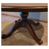 Large Casual Round Coffee Table