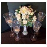 Pretty Clear Glass Decorative Grouping