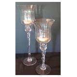 Pretty Clear Glass Decorative Grouping