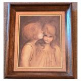 Sweet Margaret Kane Framed Print