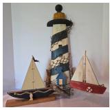 Colorful Nautical Decorative Grouping
