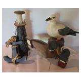 Beachy Wooden Decor Grouping