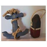 Beachy Wooden Decor Grouping
