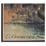 Beautiful O. Krasovska Signed Print