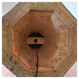 Welcoming Lighted Wooden Lighthouse Decor