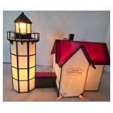 Stunning Stainless Glass Electrified Lighthouse