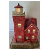 Lovely Lefton Two Harbors, MN Electrified Lighthouse Display