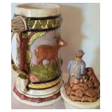Eclectic Beer Stein Collection, Including Avon Option