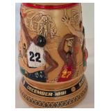 Eclectic Beer Stein Collection, Including Avon Option