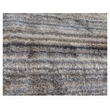 Grey Tone Shag Area Rug