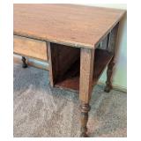 Vintage Oak Writing Desk