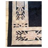 Wool Pile Southwest Design Accent Rug