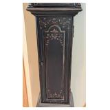 Decorative Painted Wood Storage Clock