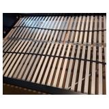 Full Size Black Wood Platform Bed Frame