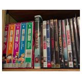 Assorted DVDs and VHS Tapes