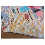 Colorful Vintage Crazy Quilt