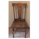 Vintage Oak Side Chair