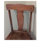 Vintage Oak Side Chair