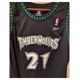 MN Timberwolves Kevin Garnett Jersey
