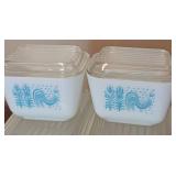 Pyrex Amish Butterprint Fridgie Set / Pyrex Amish Butterprint Complete Refrigerator Set
