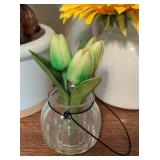Variety of Faux Floral Arrangements