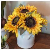 Variety of Faux Floral Arrangements