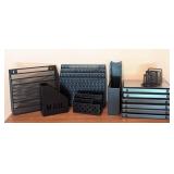 Assorted Office Organizers and Binders