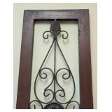 Wood and Metal Wall Decor