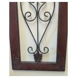 Wood and Metal Wall Decor