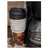 Coffee Pot and Tea Strainer Mugs