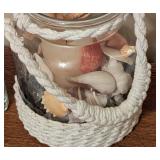 Jars of Pretty Seashells