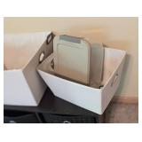 Assorted Storage Containers and Cube