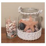 Jars of Pretty Seashells