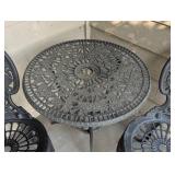Pretty Metal Patio Bistro Set