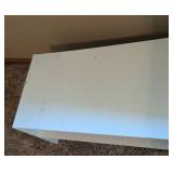 White Wood Shoe Shelves