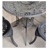 Pretty Metal Patio Bistro Set