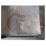 Glass Topped Patio Table Set