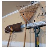 Assorted Long Handled Tools