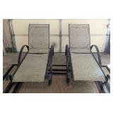 Pair of Patio Lounge Chairs