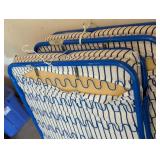 Pair of Folding Cots and Sleeping Bag