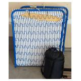 Pair of Folding Cots and Sleeping Bag