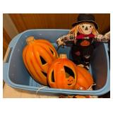 Fall and Halloween Pumpkins and Wreaths