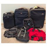 Assorted Luggage and Duffel Bags