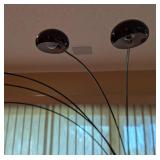 Black Five Arm Floor Lamp