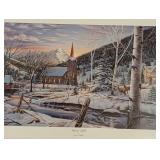 Small Framed Union Hill Print by Trevor Eckhoff