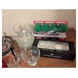 Assorted Votive Candles and Holders