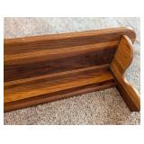 Hanging Wood Wall Shelf